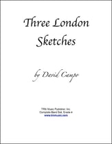 Three London Sketches Concert Band sheet music cover